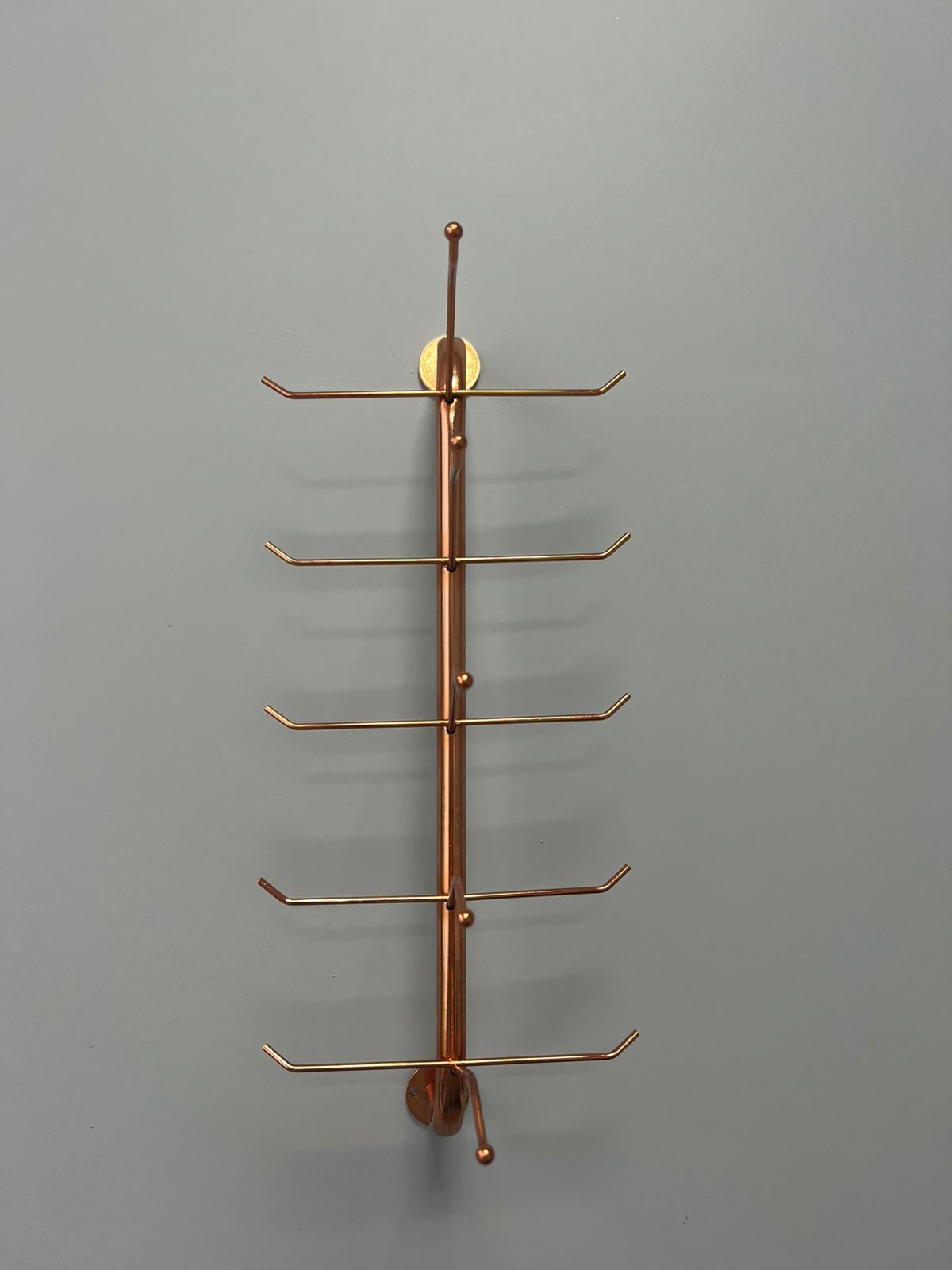 5-Pair Wall Mounted Eyeglass Stand - Frame Rise