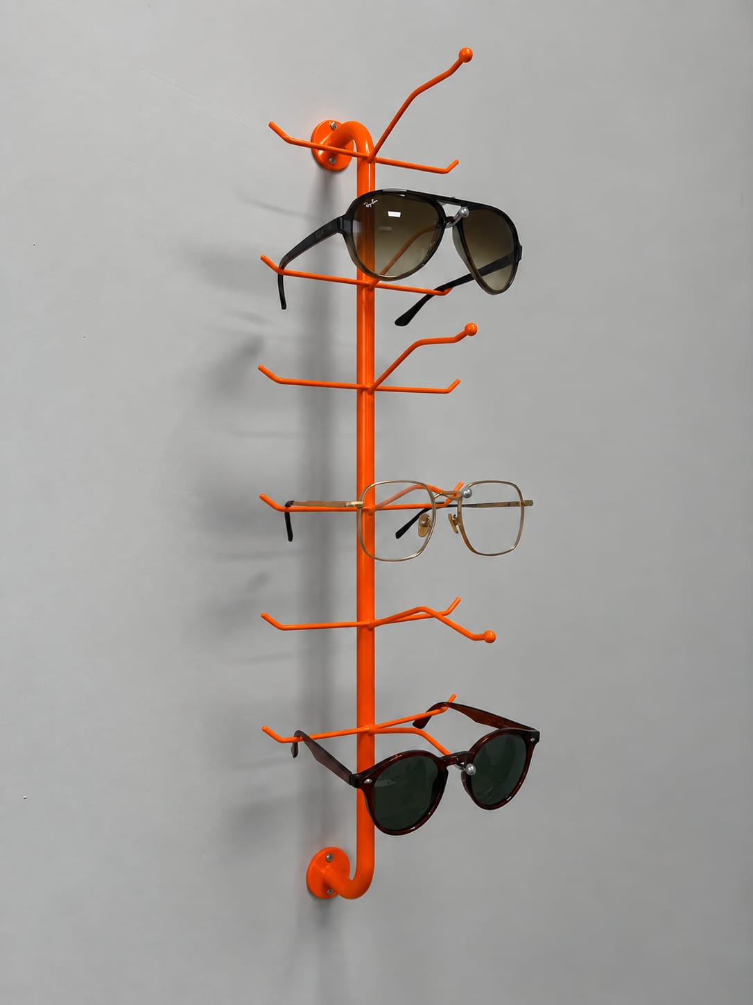 Wandmontierter Brillenständer für 5 Brillen - Frame Rise