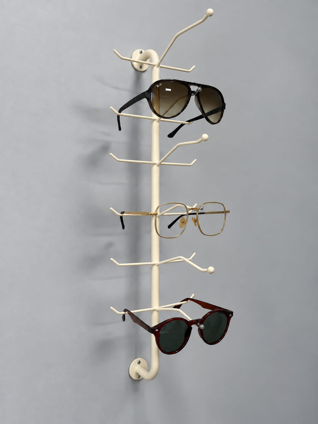 Wandmontierter Brillenständer für 5 Brillen - Frame Rise