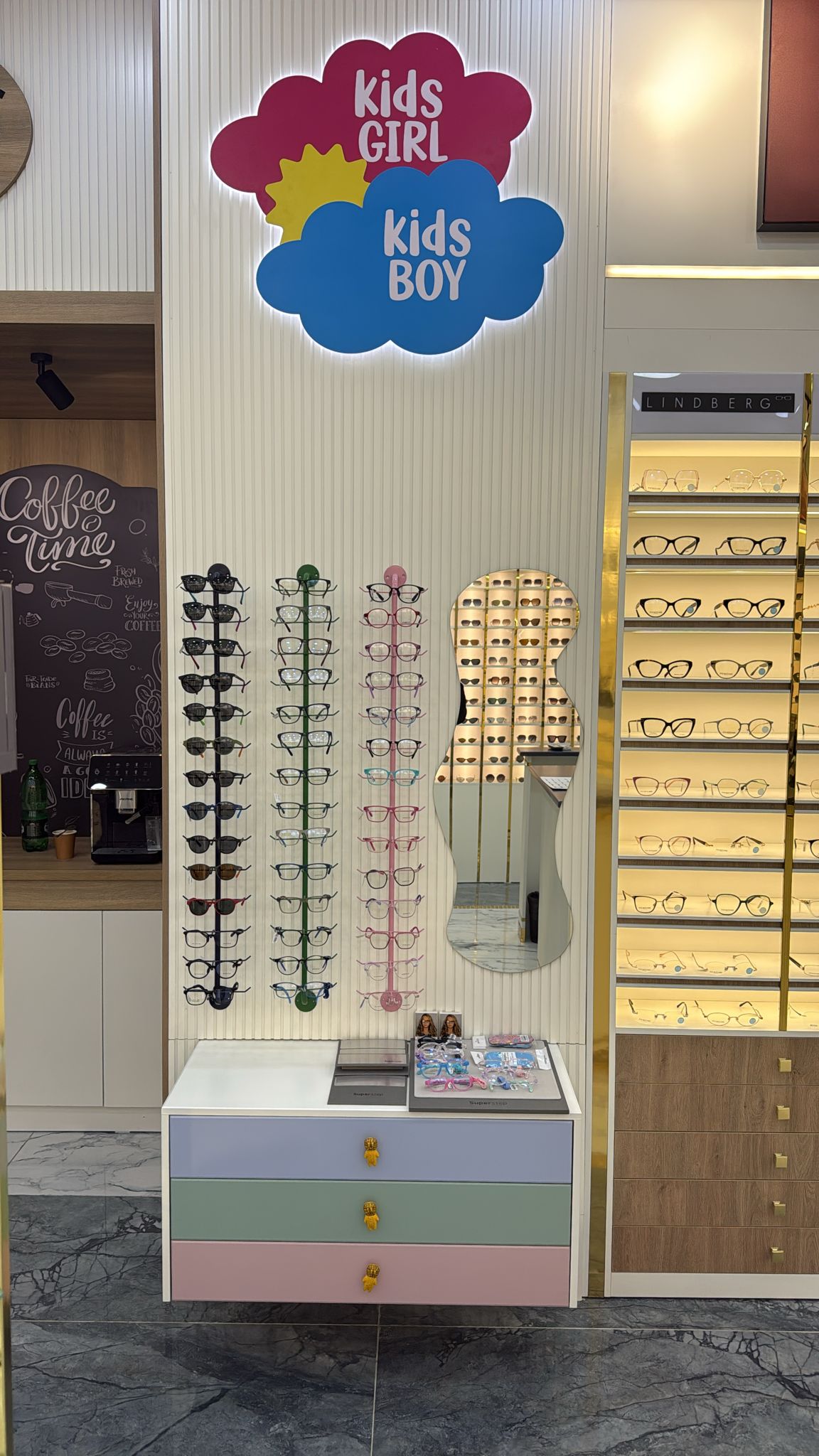 Soporte mural para 15 pares de gafas - Frame Rise