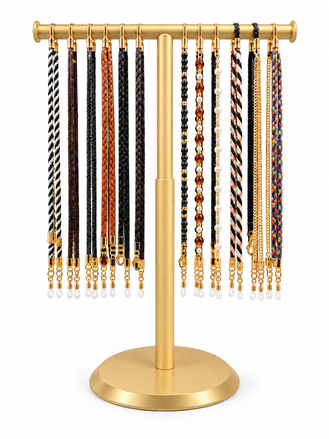 Eyeglass Cord Holder Stand – Stylish & Organized Eyewear Accessory Display