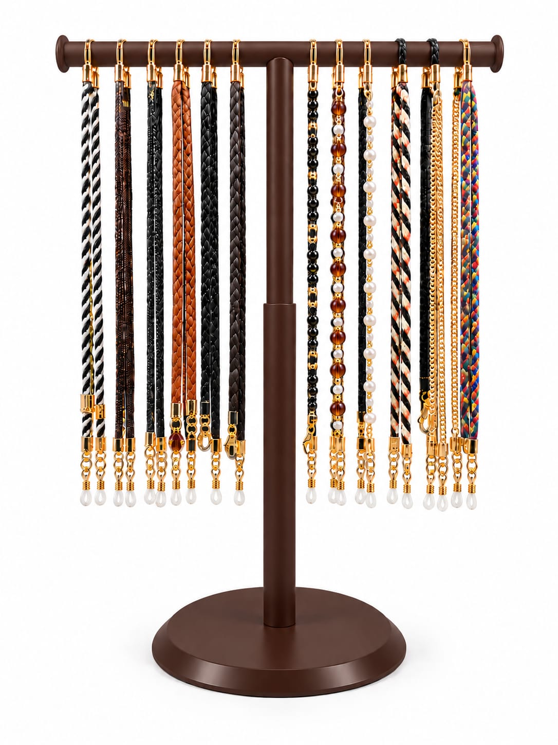 Eyeglass Cord Holder Stand – Stylish & Organized Eyewear Accessory Display