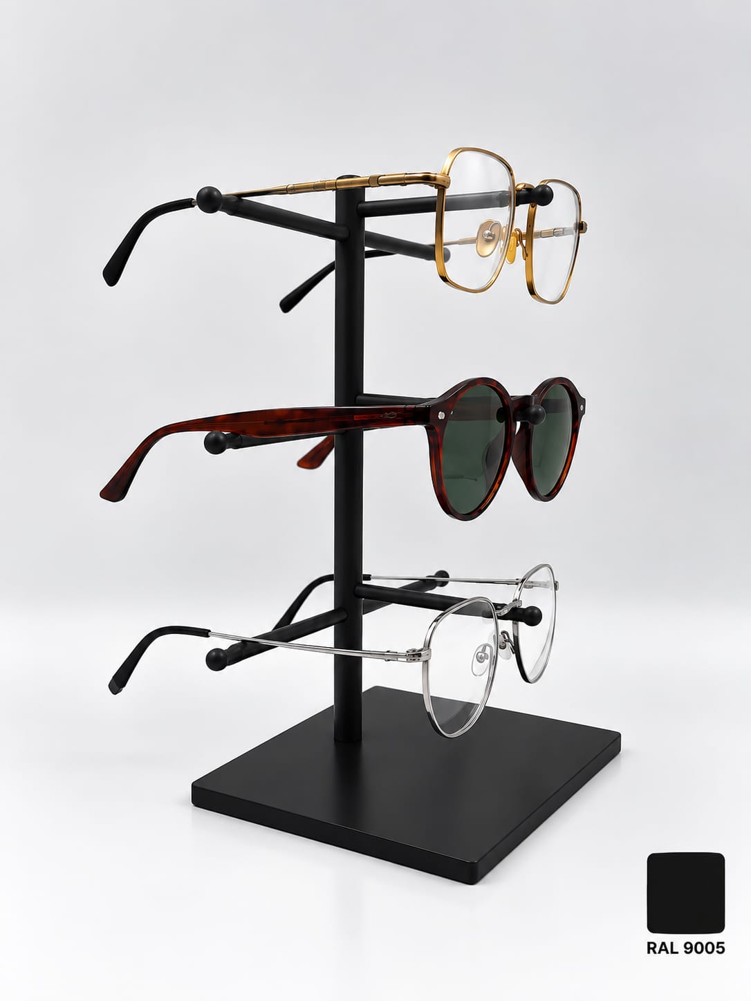 3-Pair Eyeglass Stand - Aurum