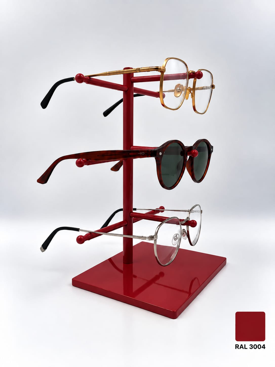 3-Pair Eyeglass Stand - Aurum