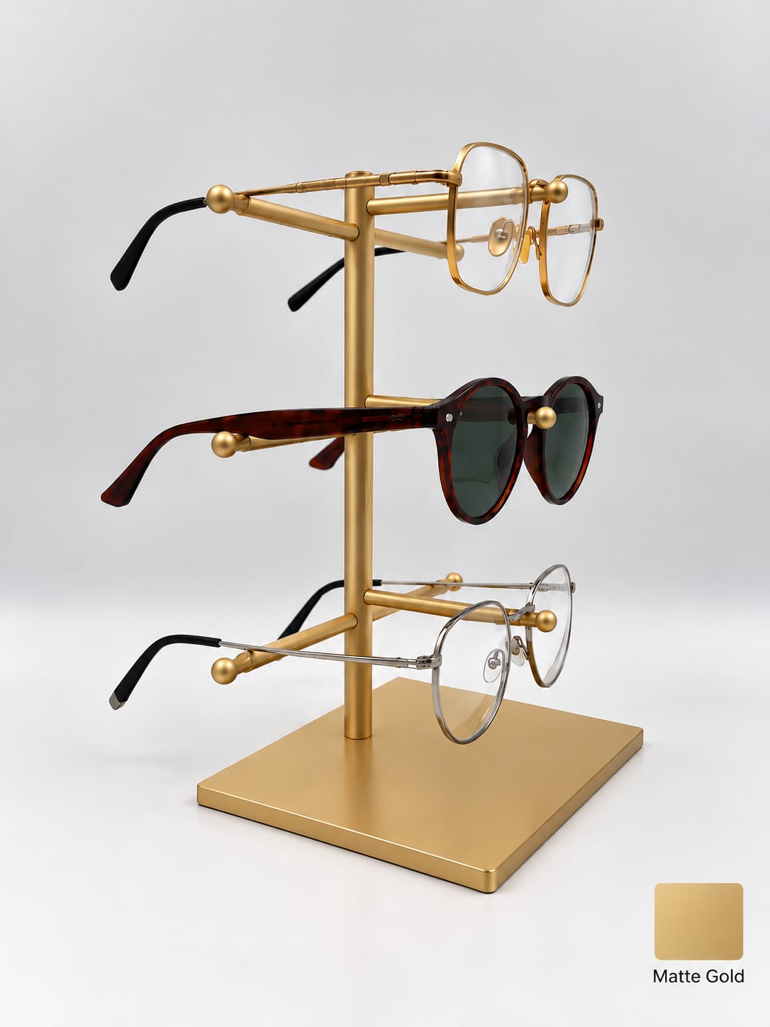 3-Pair Eyeglass Stand - Aurum