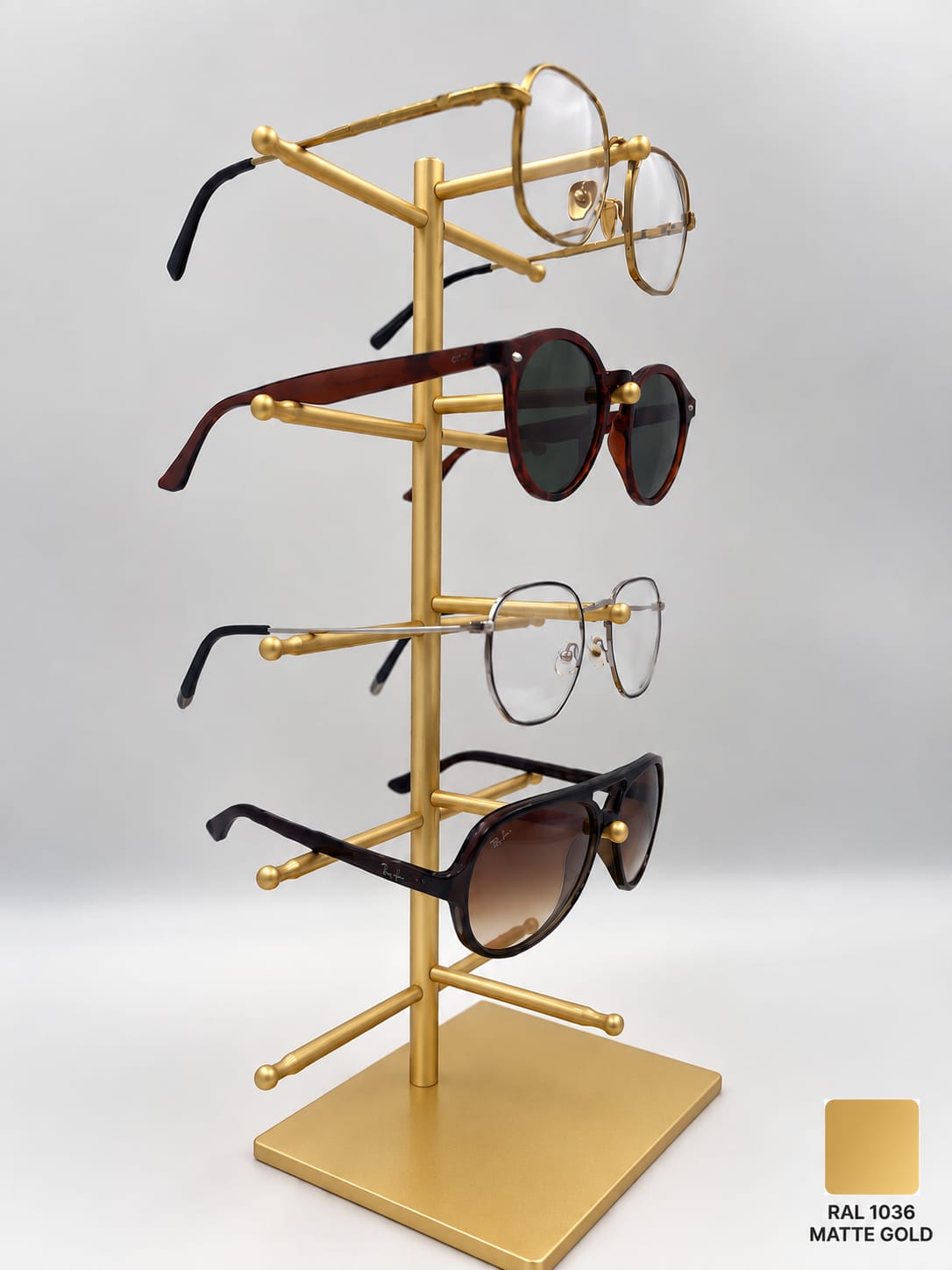 5-Pair Eyeglass Stand - Aurum