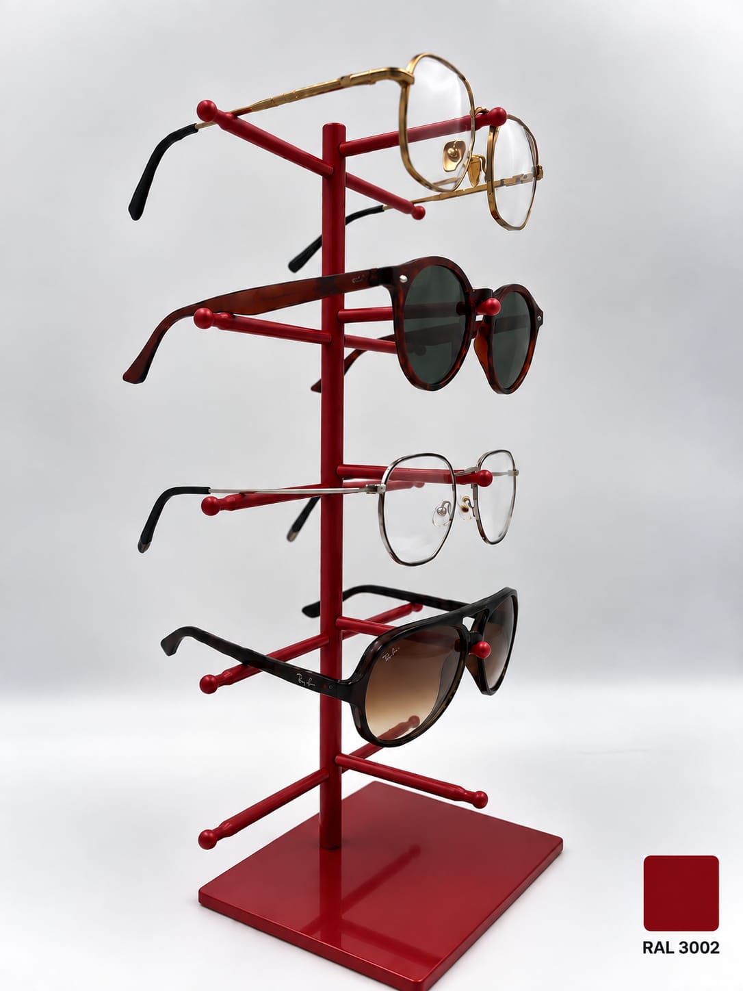 5-Pair Eyeglass Stand - Aurum