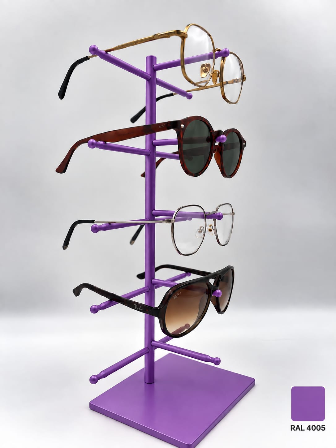 5-Pair Eyeglass Stand - Aurum
